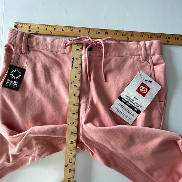 686 Men Everywhere Double Knit Performance Pants Slimfit NEW XL Rosette KCRGNS26 - Picture 11 of 14